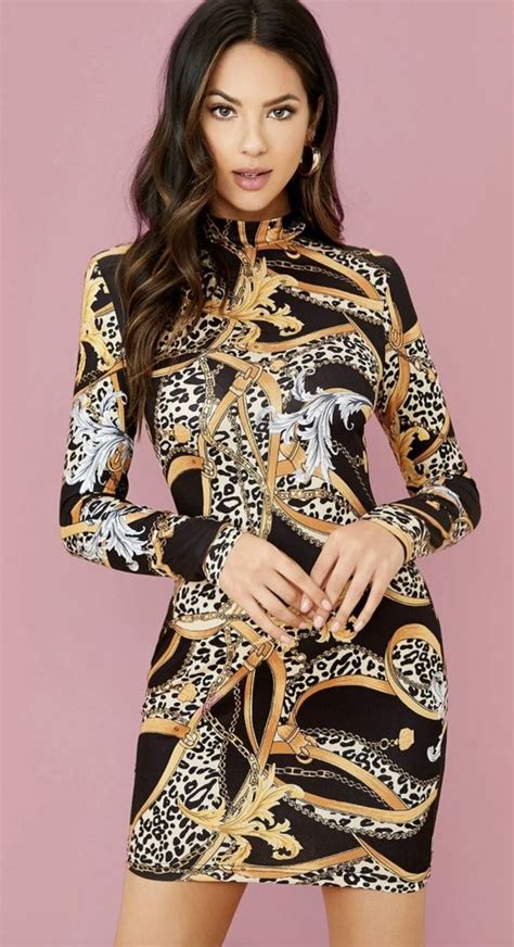 versace inspired dress buy|farfetch versace dresses.